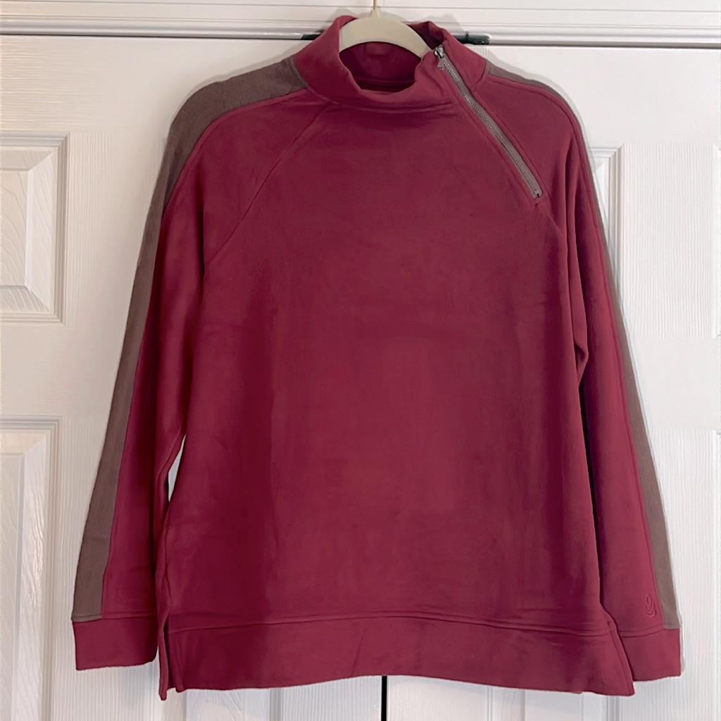 Cuddl Duds Fleecewear Zip Up Neck